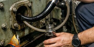 آنالیز روغن موتور دیزلی دریایی